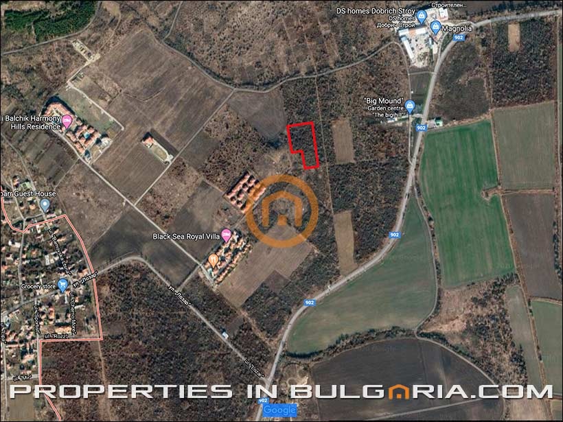 Продава ПАРЦЕЛ, с. Рогачево, област Добрич, снимка 4 - Парцели - 53461397