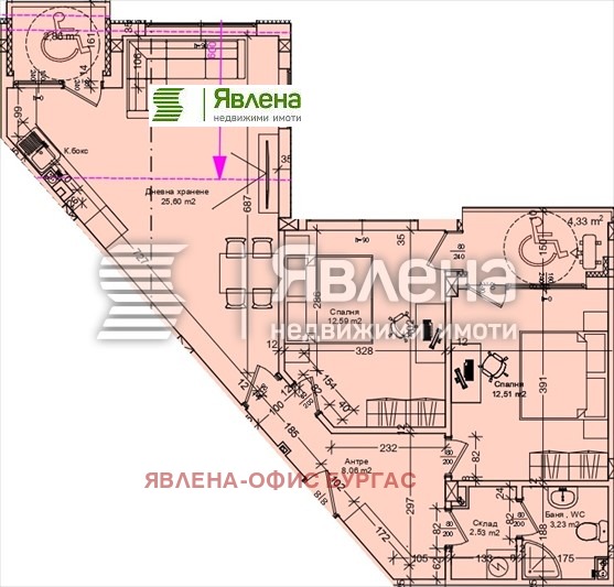 À venda  2 quartos Burgas , Zornica , 114 m² | 81243760 - imagem [7]