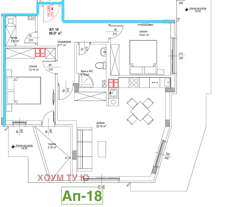 Продава 3-СТАЕН, гр. София, Овча купел 1, снимка 4 - Апартаменти - 53765294