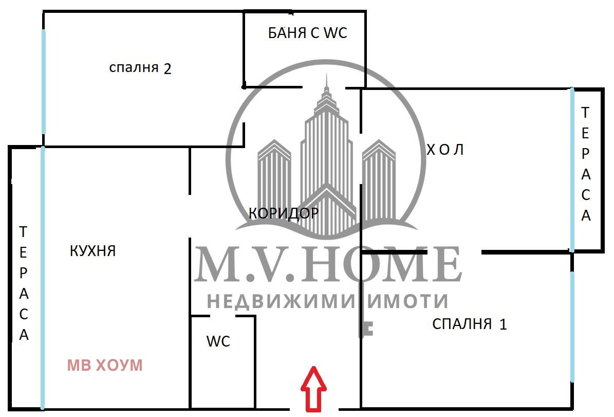 Продава 3-СТАЕН, гр. София, Дървеница