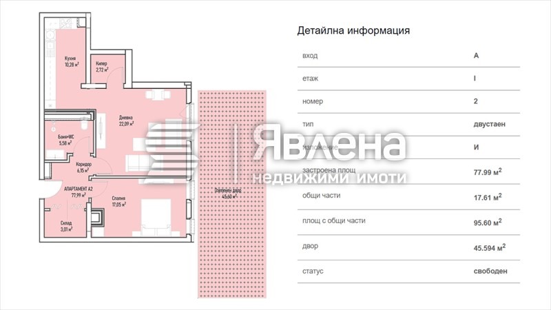 Продава 2-СТАЕН, гр. София, Младост 4, снимка 4 - Апартаменти - 54034887