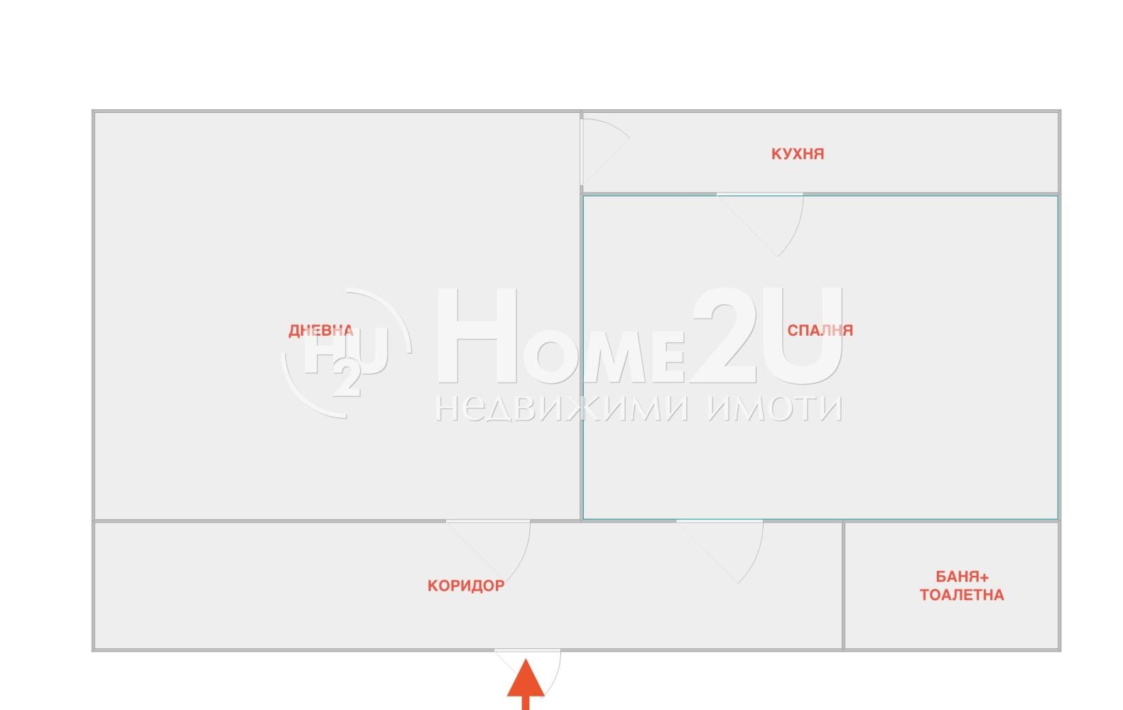Продава 2-СТАЕН, гр. Русе, Ялта, снимка 6 - Апартаменти - 53883189
