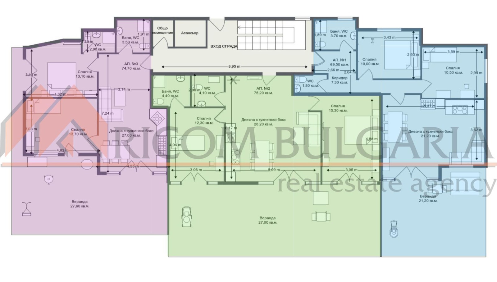 Продава 3-СТАЕН, гр. Варна, Бриз, снимка 9 - Апартаменти - 49663272