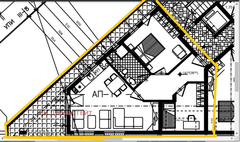 Till salu  2 sovrum Burgas , Meden rudnik - zona B , 97 kvm | 30806732
