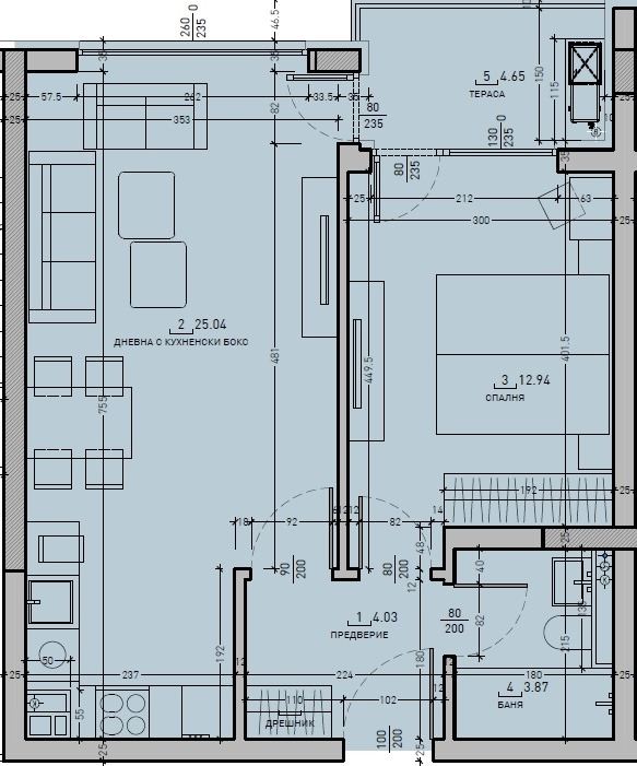 Продава 2-СТАЕН, гр. София, Малинова долина