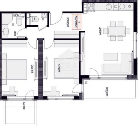 2 chambres Lyulin 2, Sofia 1