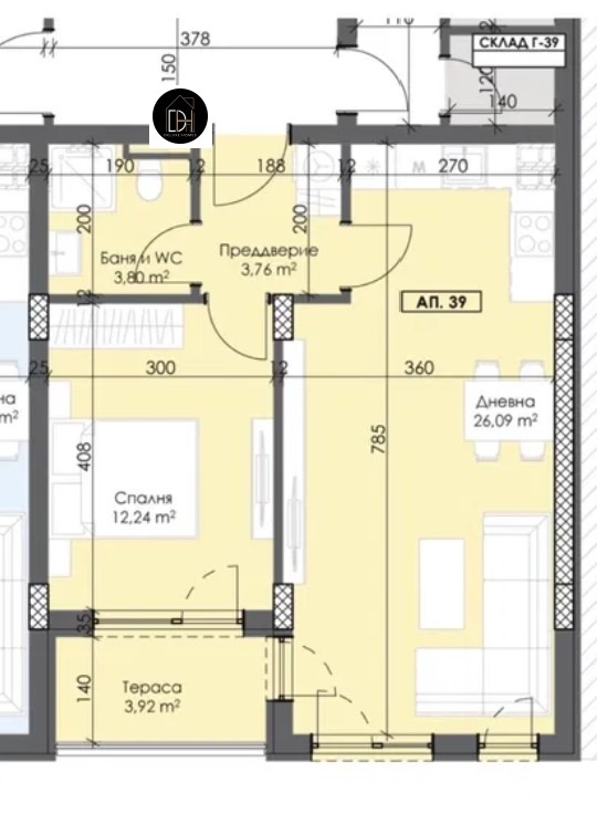 Продава 2-СТАЕН, гр. Пловдив, Тракия