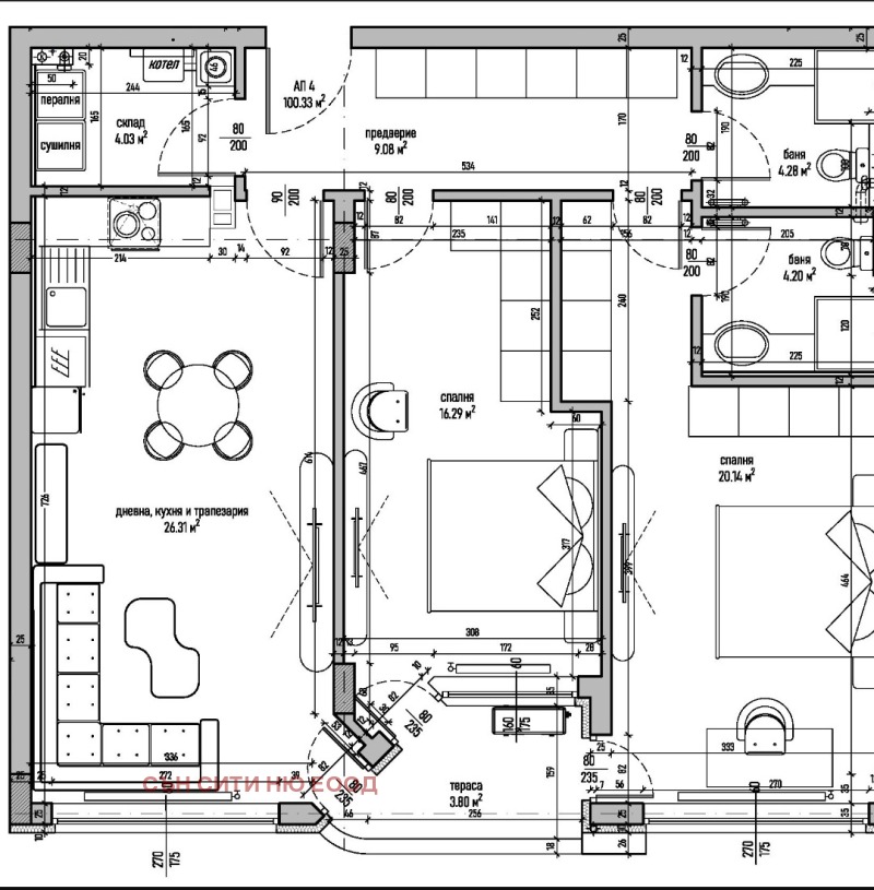 Продава  3-стаен град София , Малинова долина , 120 кв.м | 26755745