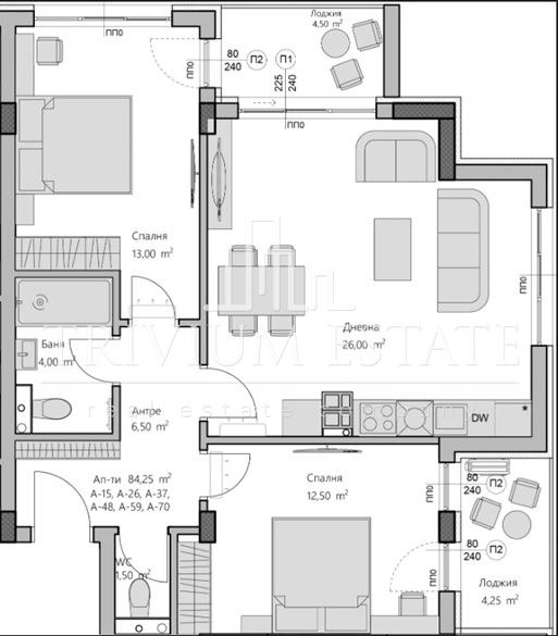 Продава 3-СТАЕН, гр. Пловдив, Христо Смирненски, снимка 3 - Апартаменти - 52736683