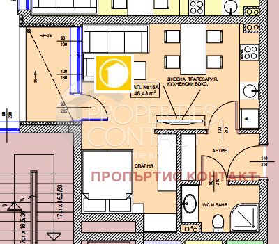 Na sprzedaż  Studio region Burgas , Pomorie , 55 mkw | 99515551 - obraz [5]