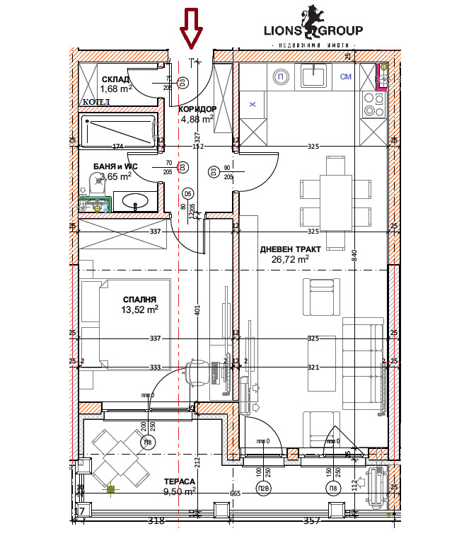 Продава 2-СТАЕН, гр. София, в.з.Малинова долина - Герена, снимка 2 - Апартаменти - 53070135
