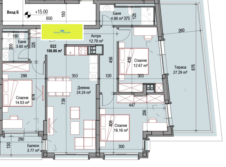 Продава  4-стаен град София , Подуяне , 167 кв.м | 37058797