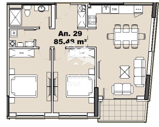Te koop  2 slaapkamers Sofia , Knjazjevo , 102 m² | 45511963 - afbeelding [12]