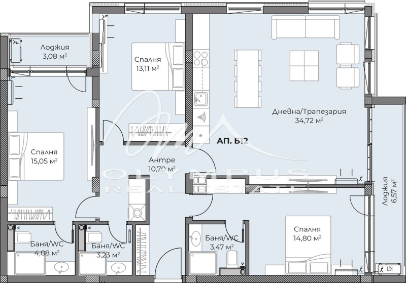 Продава  3 slaapkamers Plovdiv , Otdich i kultura , 152 кв.м | 35726909 - изображение [2]