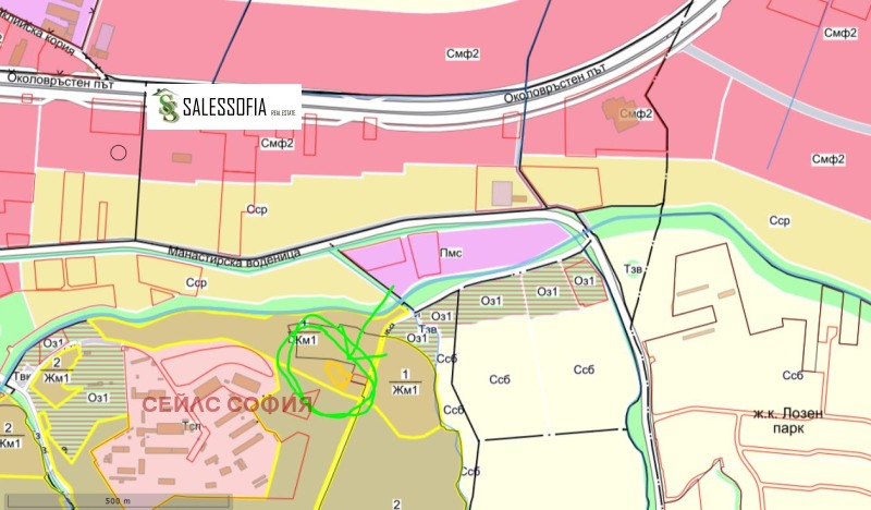 Продава ПАРЦЕЛ, гр. София, с. Герман, снимка 5 - Парцели - 52252961