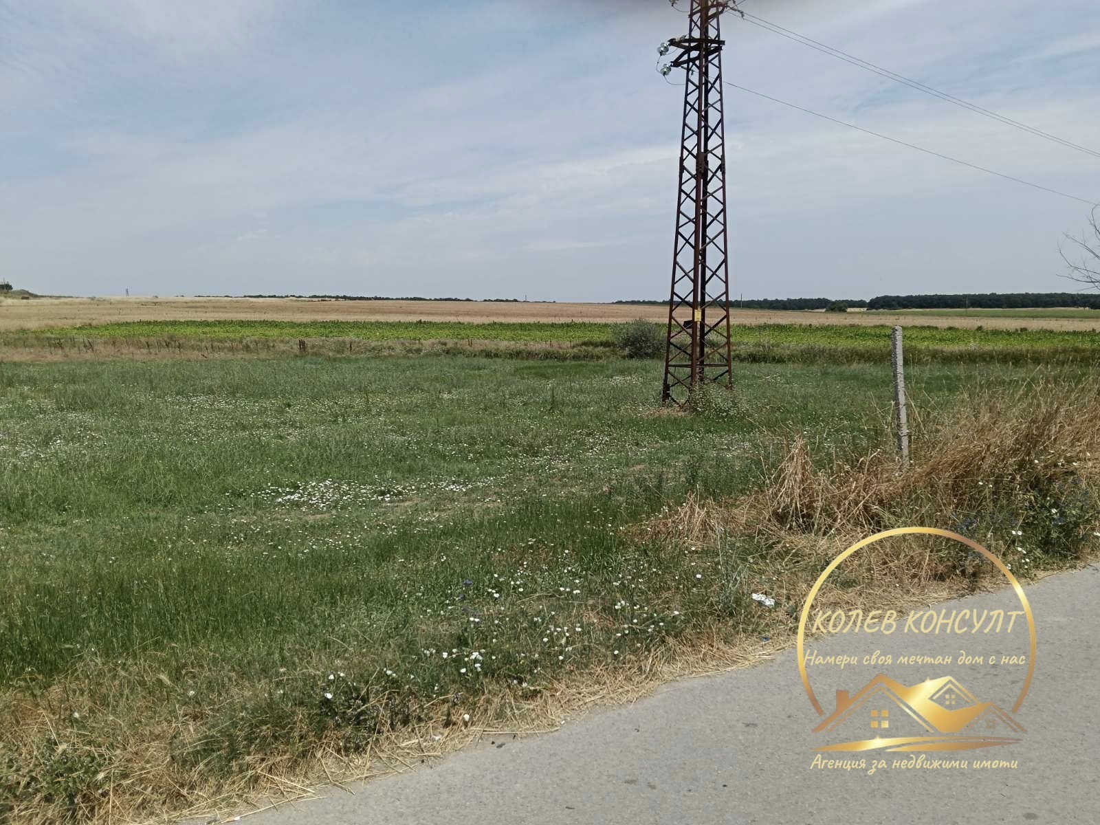 Продава ПАРЦЕЛ, с. Жълти бряг, област Хасково, снимка 2 - Парцели - 55948945