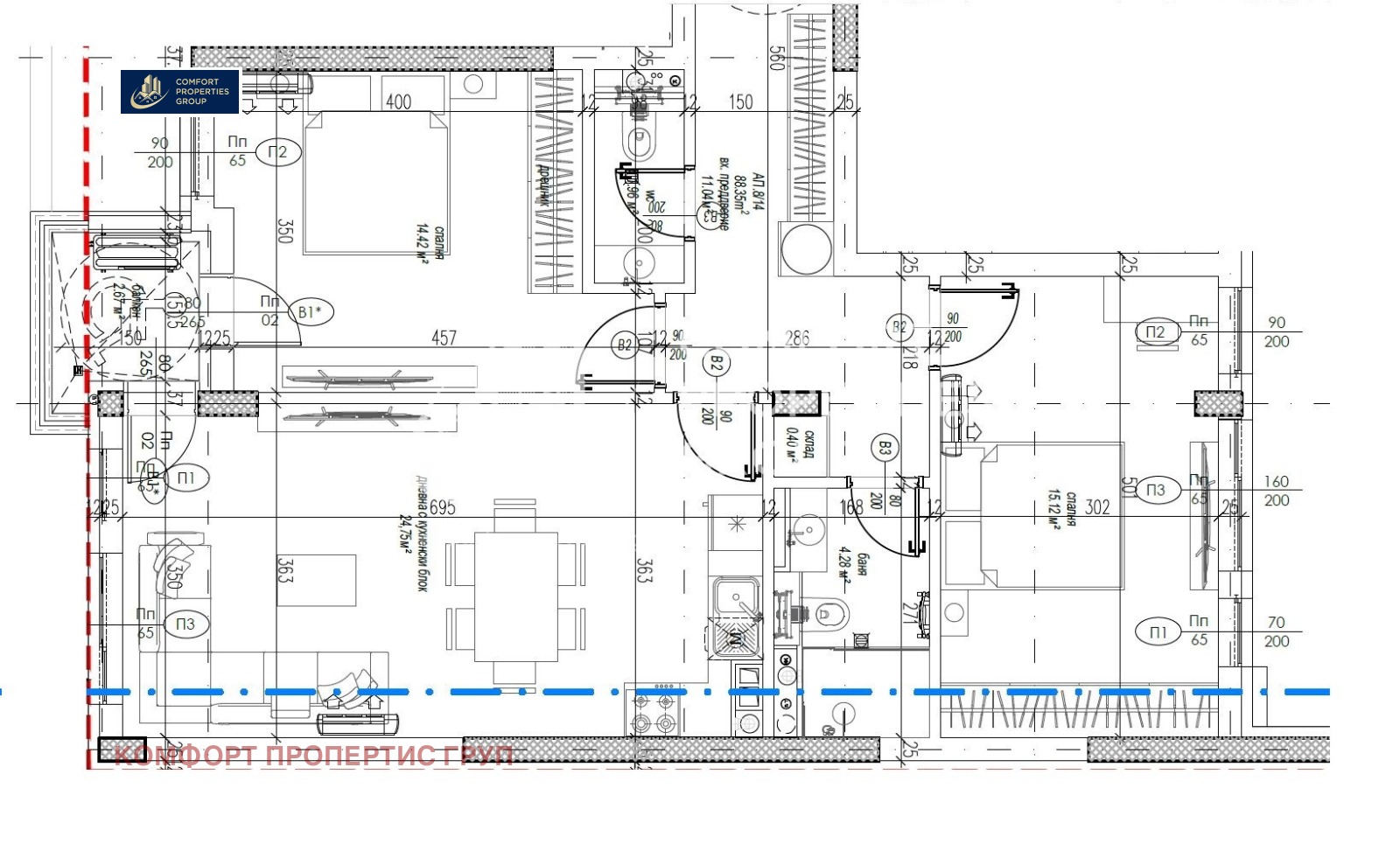 Продава 3-СТАЕН | Imot.bg — изображение 2