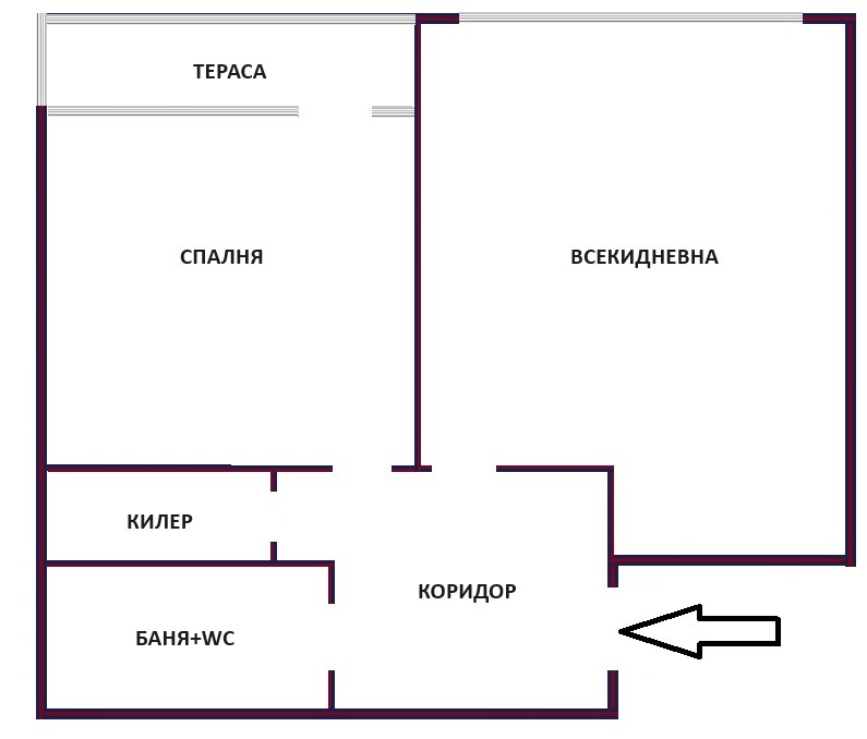 Продава 2-СТАЕН, гр. Варна, Победа, снимка 3 - Aпартаменти - 47267697