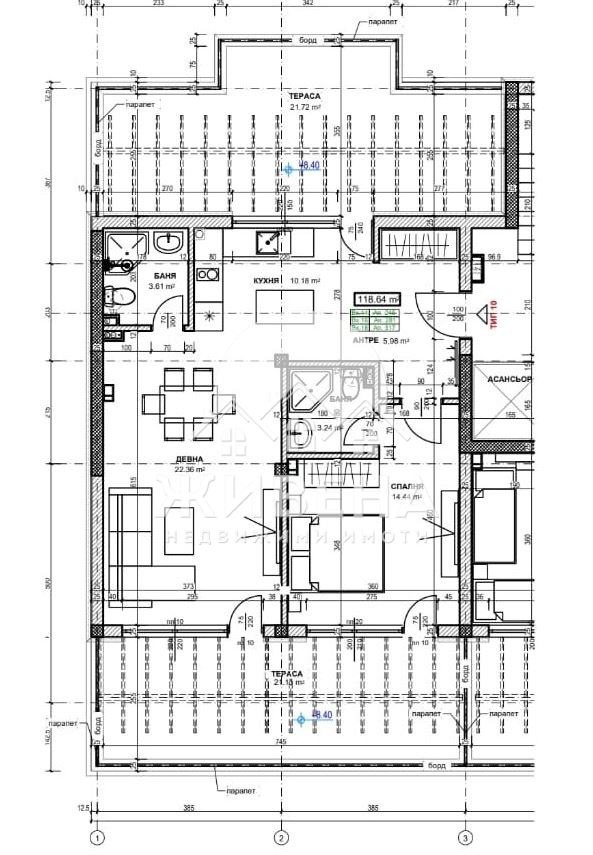 Продава 2-СТАЕН, гр. Варна, к.к. Св.Св. Константин и Елена, снимка 14 - Апартаменти - 52634070