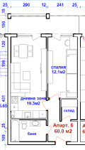 Продава 2-СТАЕН, гр. Бургас, Център