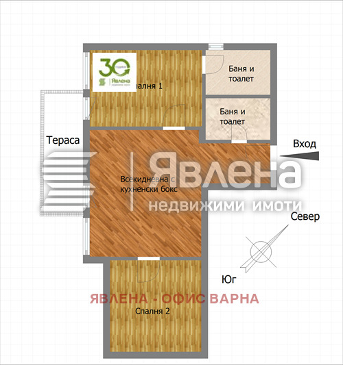 Продава 3-СТАЕН, гр. Каварна, област Добрич, снимка 1 - Aпартаменти - 47297610