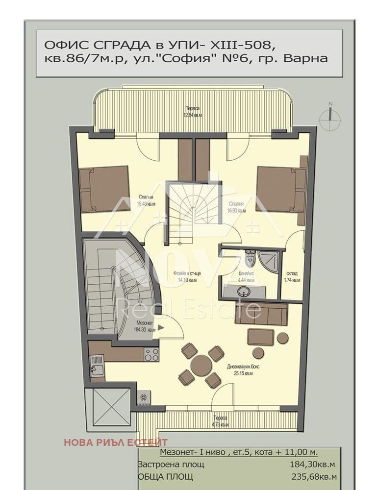 Продаја  Мезонета Варна , Грацка махала , 195 м2 | 23790400 - слика [10]