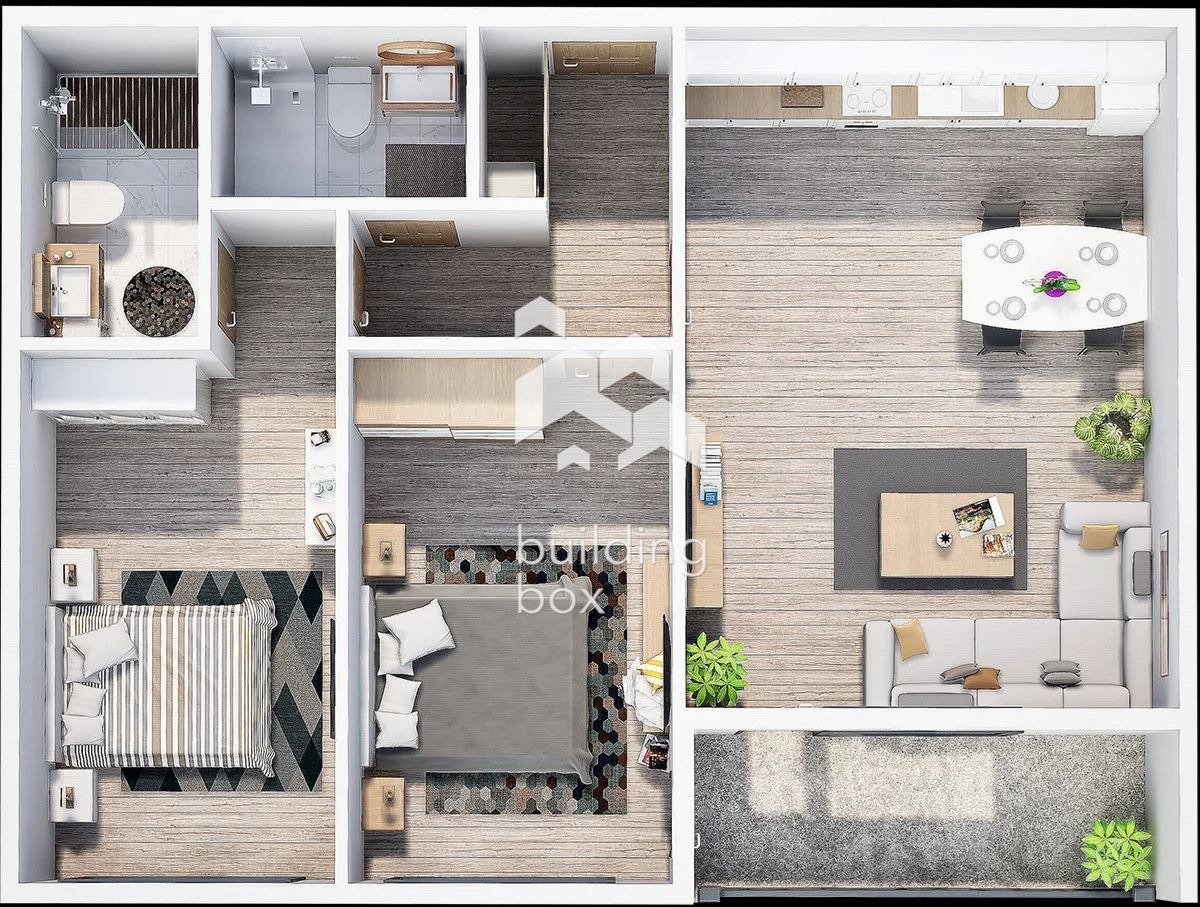 Продава 3-СТАЕН, гр. Пловдив, Христо Смирненски, снимка 3 - Апартаменти - 54421762