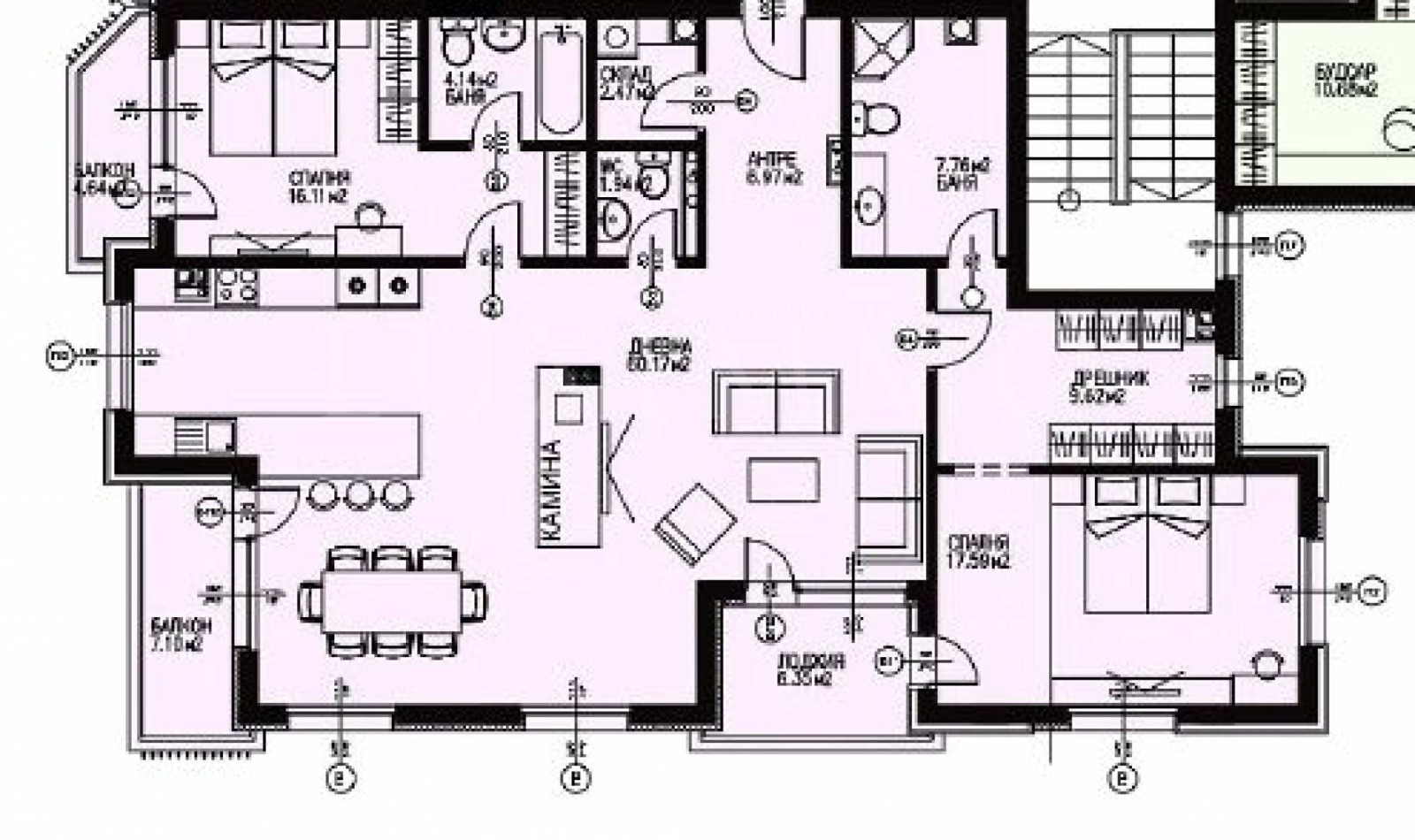 Продава 3-СТАЕН, гр. София, Драгалевци, снимка 3 - Апартаменти - 54644444