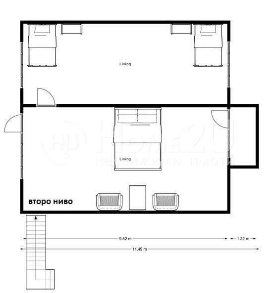 Til salgs  Hus region Plovdiv , Basjkovo , 100 kvm | 66498048 - bilde [16]