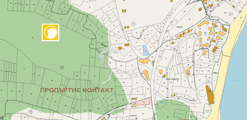 Продава ПАРЦЕЛ в област Бургас, гр. Созопол - 838 кв.м / 192 740 € » 376 966.67 лв., ПРОПЪРТИС КОНТАКТ