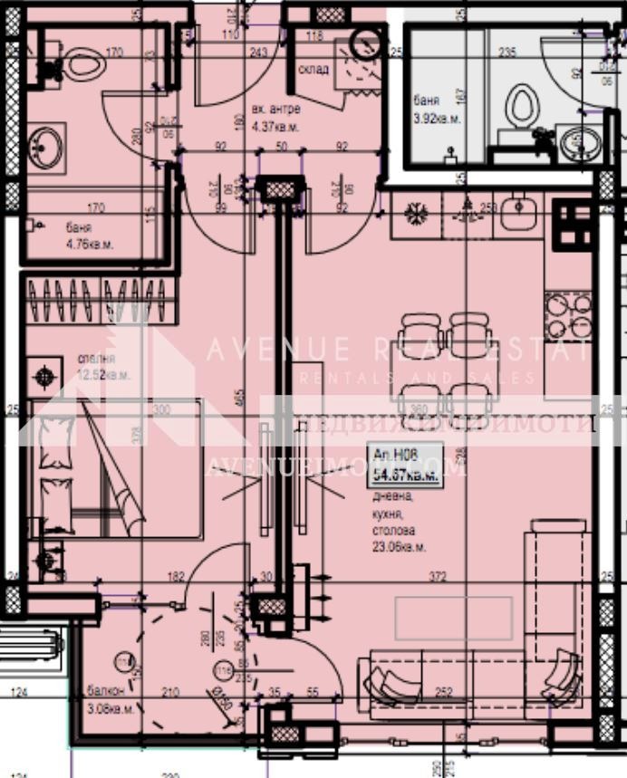 Zu verkaufen  2 Schlafzimmer Plowdiw , Juschen , 62 qm | 37866887 - Bild [2]