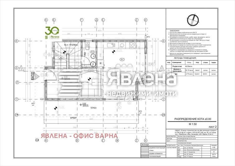 Продава КЪЩА, с. Яребична, област Варна, снимка 2 - Къщи - 55288696