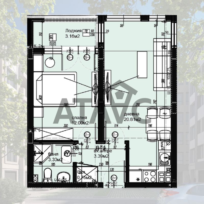 Продава 2-СТАЕН, град Пловдив, Христо Смирненски • 76900 € / 150403.33 лв. • 24747275 1