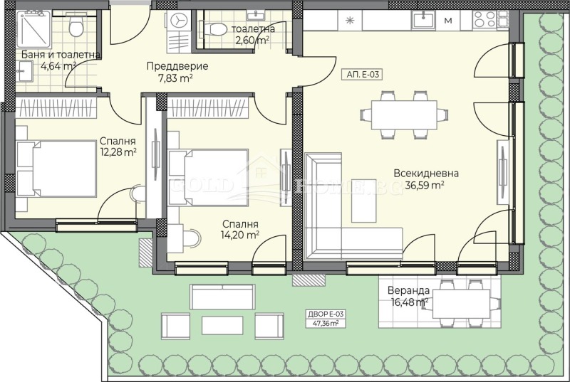 Продава 2-СТАЕН, гр. Пловдив, Остромила, снимка 10 - Апартаменти - 53174139