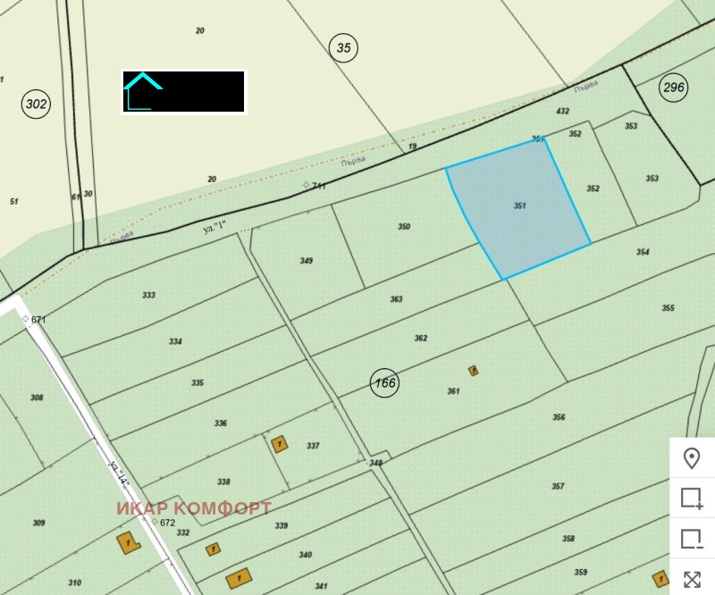 Продава  Парцел, град Русе, в.з. Русофили • 12 500 EUR • ID 46436264 — holmes.bg - [1] 