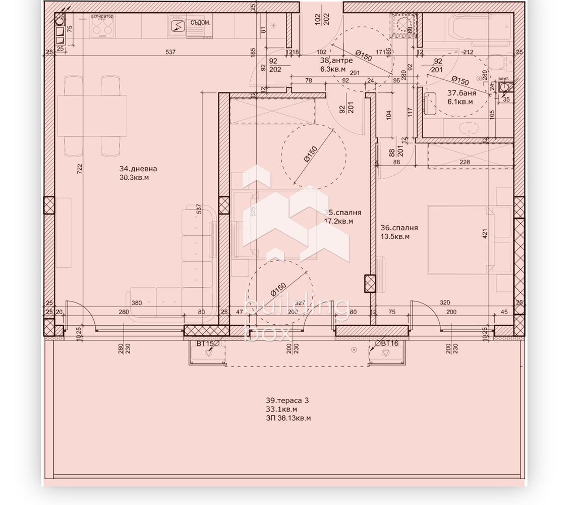 Продава 3-СТАЕН, гр. Пловдив, Остромила, снимка 6 - Апартаменти - 54066219