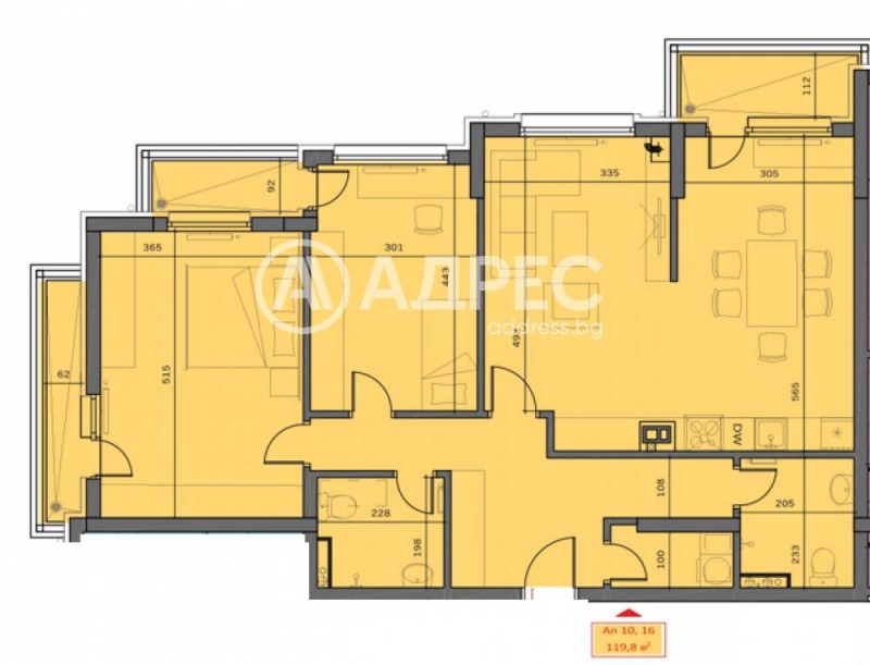 For Sale  2 bedroom Sofia , m-t Gardova glava , 136 sq.m | 50655890 - image [3]