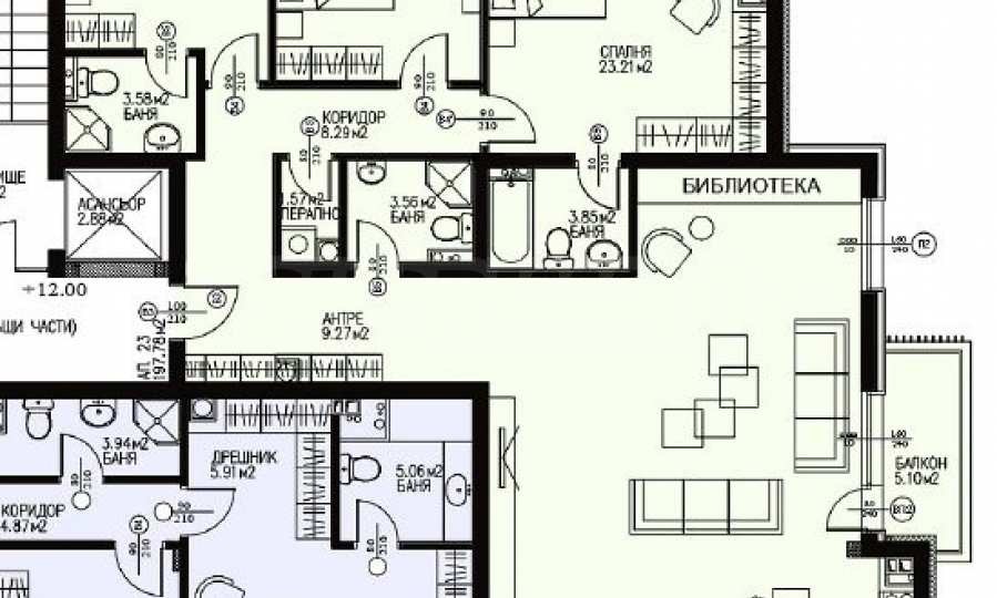 Продава 4-СТАЕН, гр. София, Драгалевци, снимка 3 - Апартаменти - 54608155