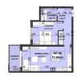 Продава 2-СТАЕН, град Пловдив, Остромила • 83600 € / 163507.39 лв. • 53970997 8