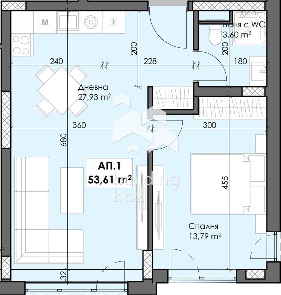 Продава 2-СТАЕН, гр. Пловдив, Кючук Париж, снимка 2 - Апартаменти - 55948705