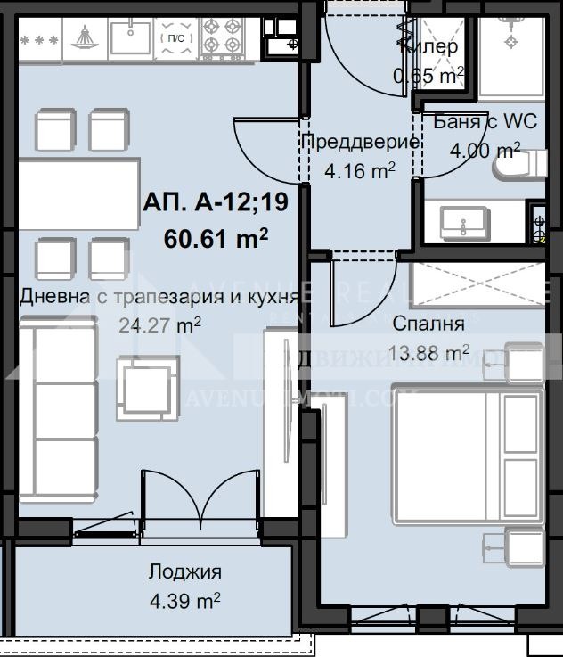 De vânzare  1 dormitor Plovdiv , Hristo Smirnensci , 76 mp | 53279180 - imagine [2]