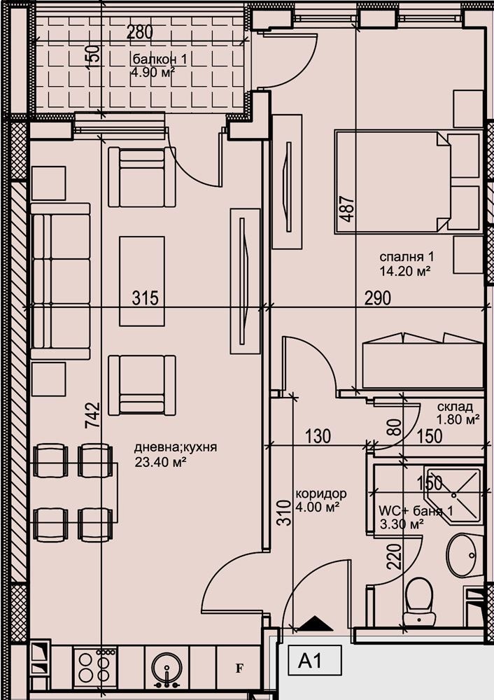Продава 2-СТАЕН, гр. Пловдив, Кършияка, снимка 2 - Апартаменти - 53187112