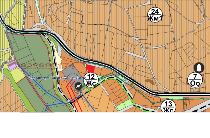 Продава ПАРЦЕЛ, гр. Стара Загора, Железник - център
