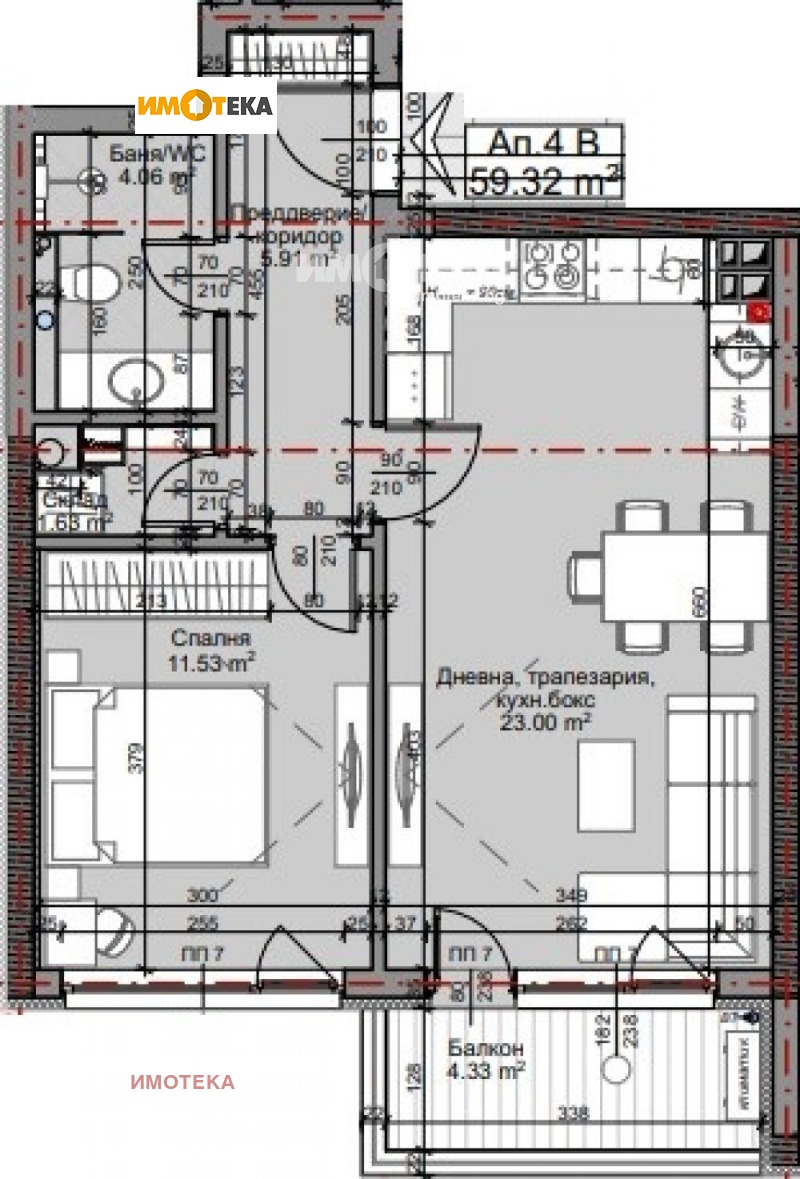 Продава 2-СТАЕН, гр. София, Младост 4, снимка 1 - Aпартаменти - 42164945