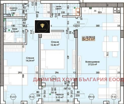 Til salg  2 soveværelser Plovdiv , Trakiya , 97 kvm | 58511244 - billede [3]