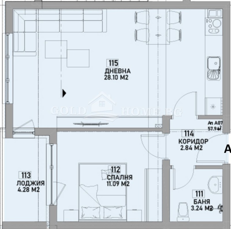 Продава 2-СТАЕН, гр. Пловдив, Южен, снимка 2 - Апартаменти - 53534574