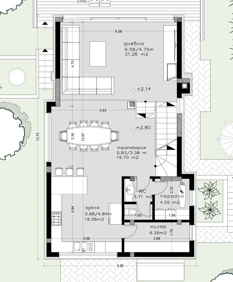 Продава КЪЩА, гр. Варна, м-т Долна Трака, снимка 13 - Къщи - 54188800