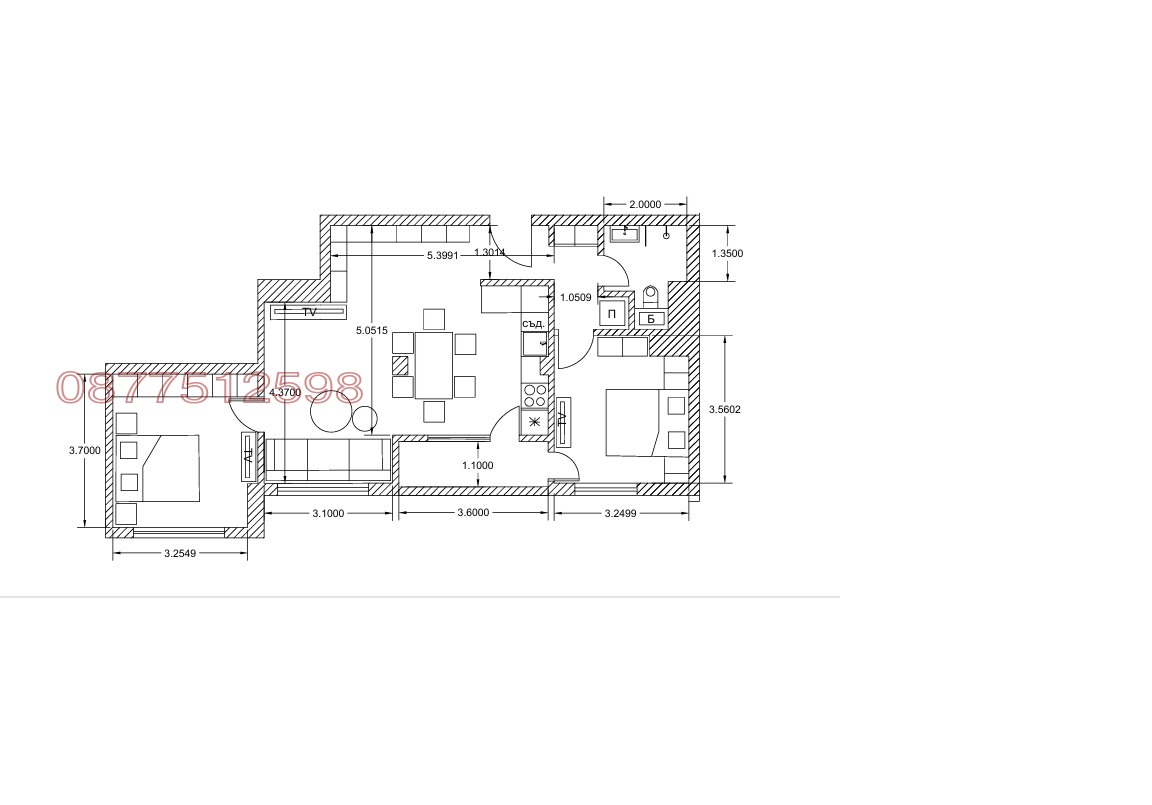 Продава 3-СТАЕН, гр. Стара Загора, Аязмото, снимка 16 - Апартаменти - 53818495