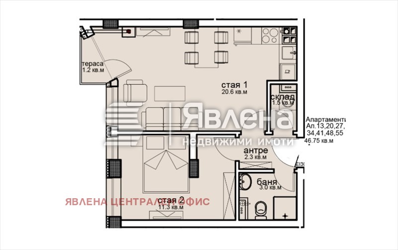 Продава 2-СТАЕН, гр. София, Витоша, снимка 4 - Апартаменти - 53239968