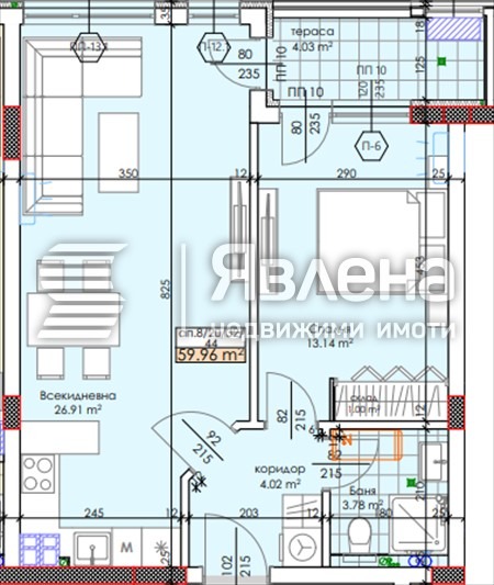 Продава 2-СТАЕН, гр. Пловдив, Тракия, снимка 2 - Апартаменти - 56135336